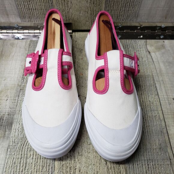 Vans x Barbie™ Style 93 DX Mary Jane Skate Shoe - White Womens 8 Excellent Cond. - Picture 4 of 12